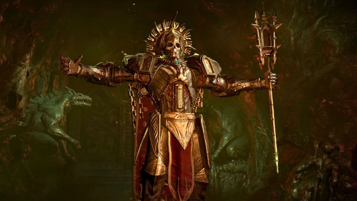 Grigoire, the uber end-game boss in Diablo 4 season two.