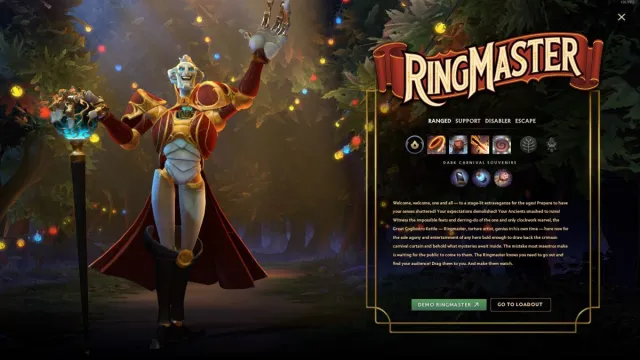 Ringmaster in DOTA 2